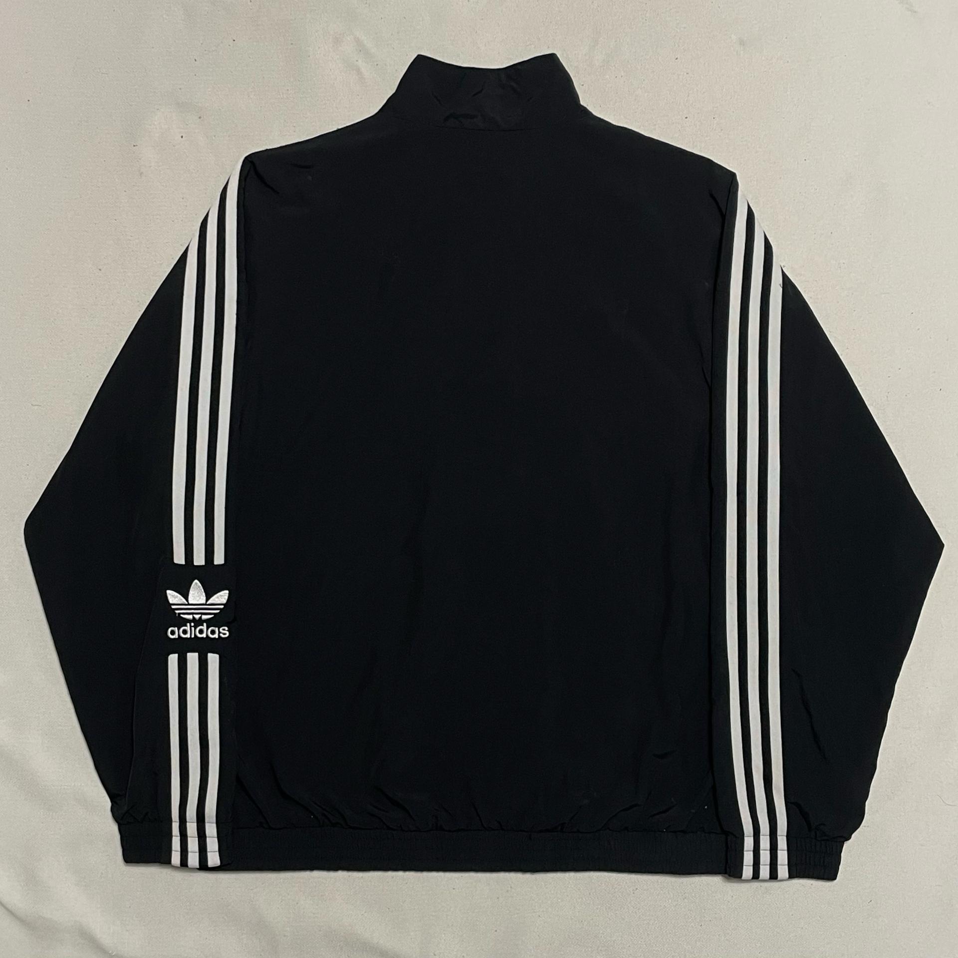 XL 아디다스 블랙 우븐 트랙탑 4