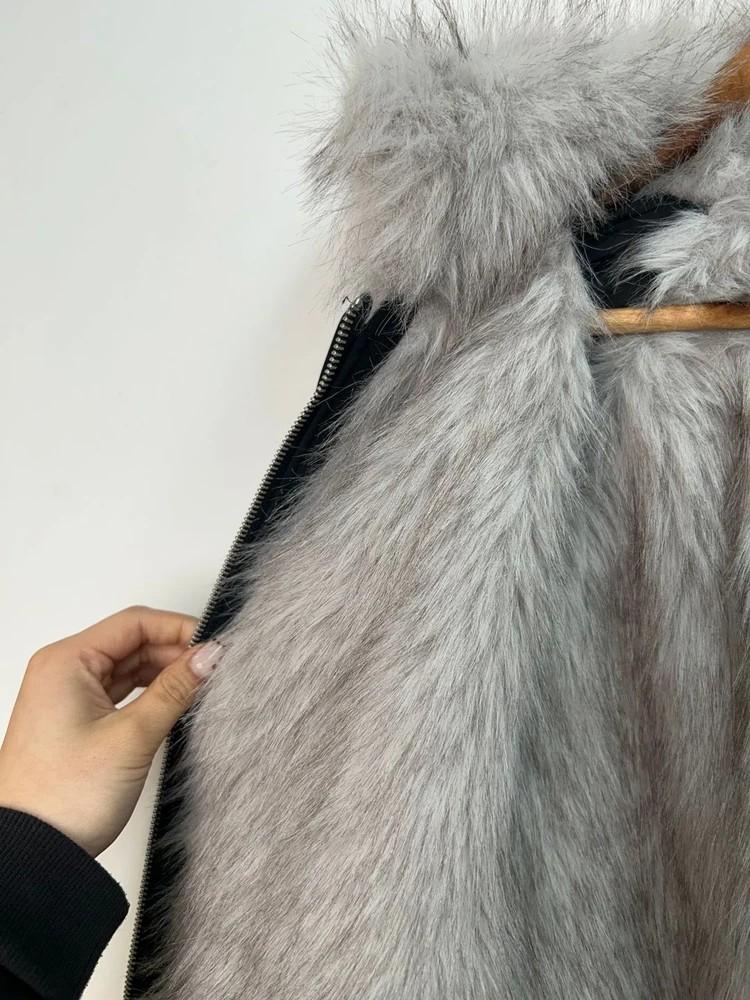 미디움 미사용 MEDM 캐주얼 퍼 마운틴 재킷 블랙 8