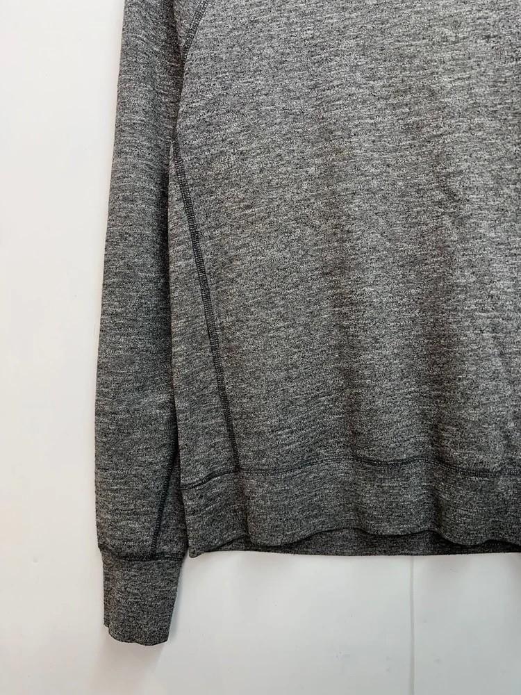 스몰 Rag & Bone 래글런 크루넥 맨투맨 티셔츠 그레이 5