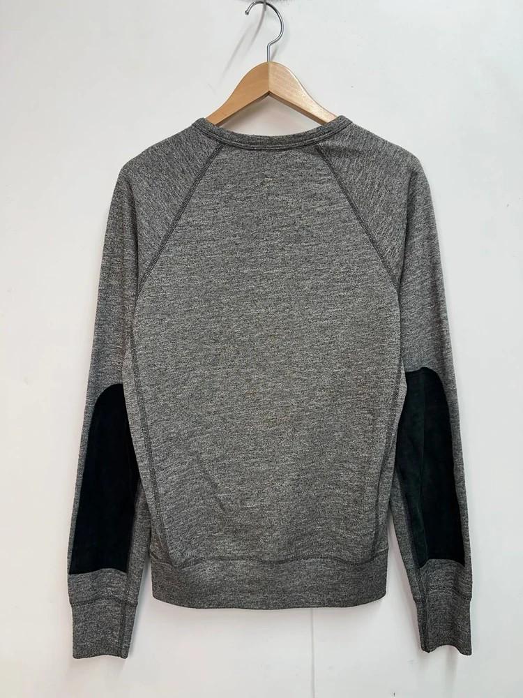 스몰 Rag & Bone 래글런 크루넥 맨투맨 티셔츠 그레이 11
