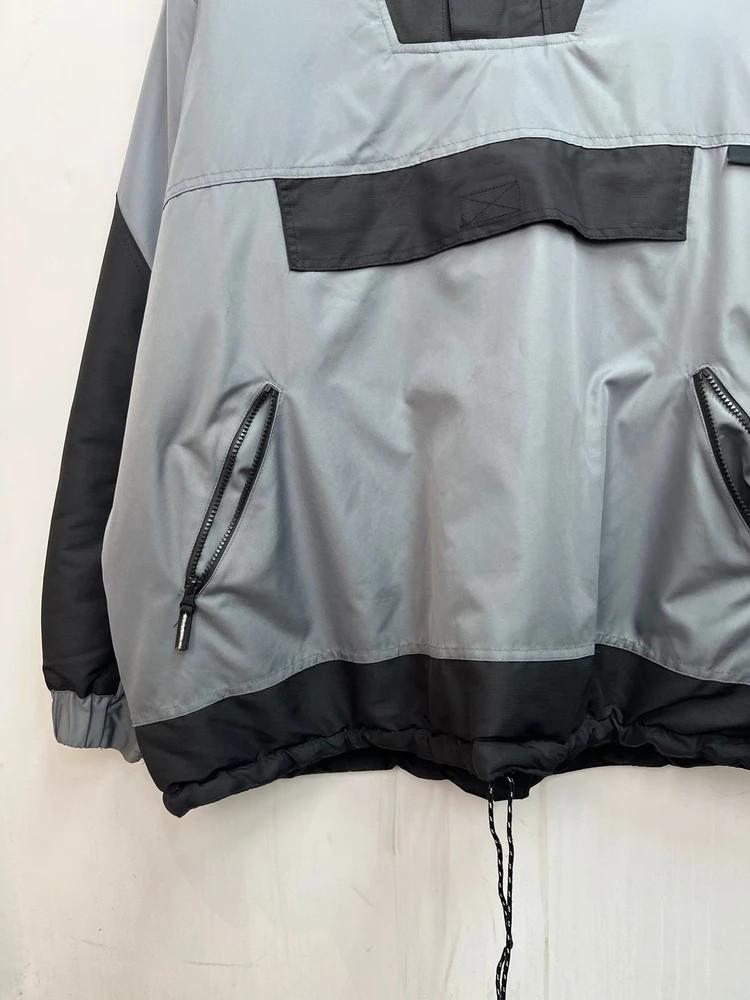라지 오버핏 디스이즈네버댓 배색 18FW 아노락 재킷 5