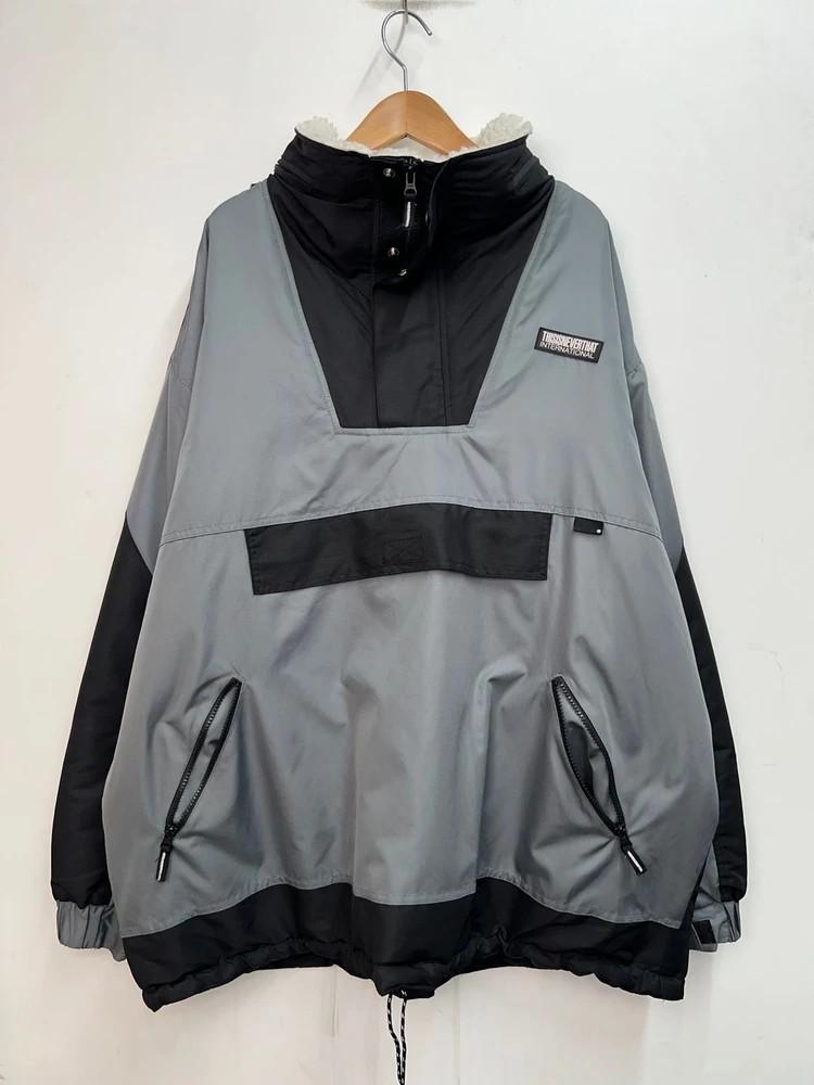 라지 오버핏 디스이즈네버댓 배색 18FW 아노락 재킷 4