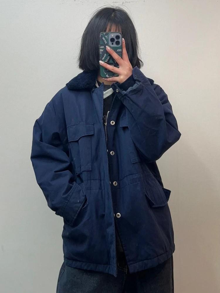 프리 올드스쿨 DELUXE 오버핏 넥 코트 2
