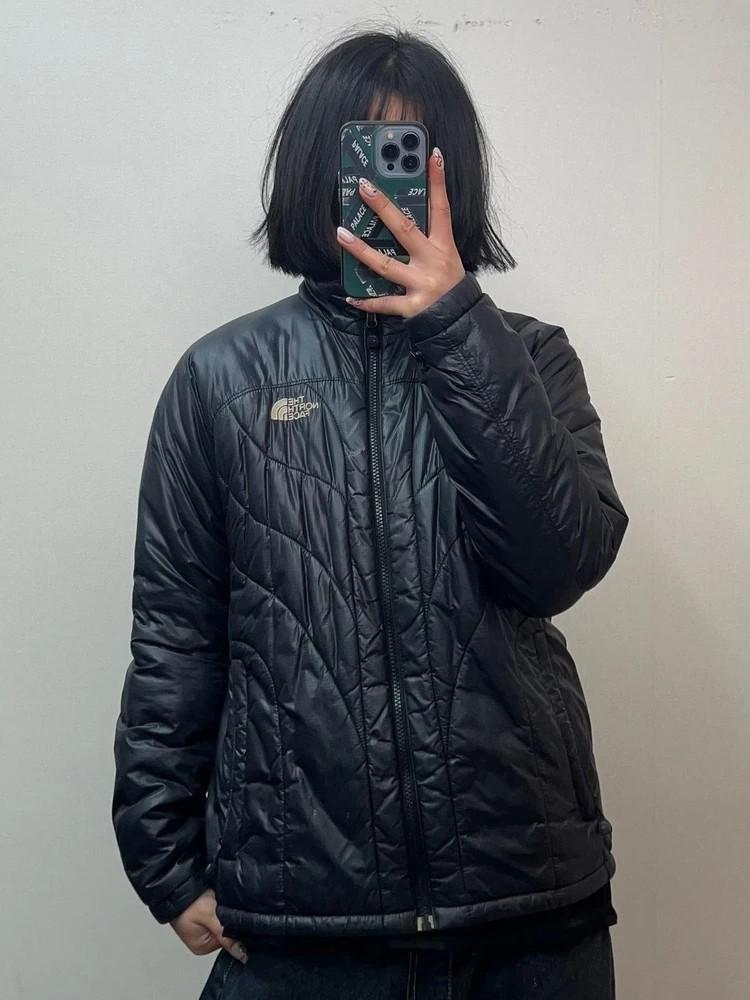 90 노스페이스 엑셀로프트 경량 패딩 블랙 2