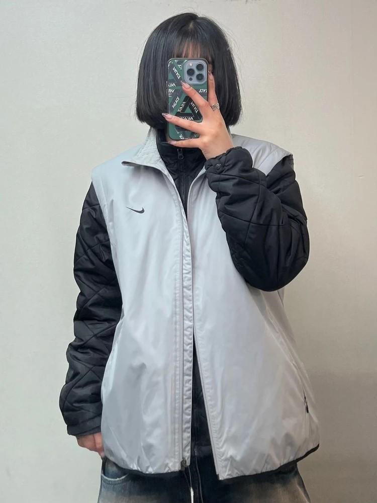 라지 올드스쿨 나이키 골프 스우시 조끼 점퍼 2