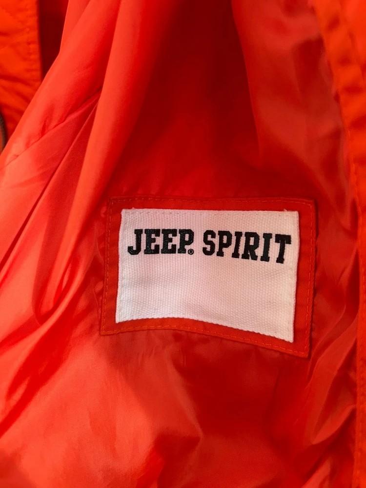 스몰 지프 스피릿 간절기 와펜 항공점퍼 블루종 자켓 오렌지 11