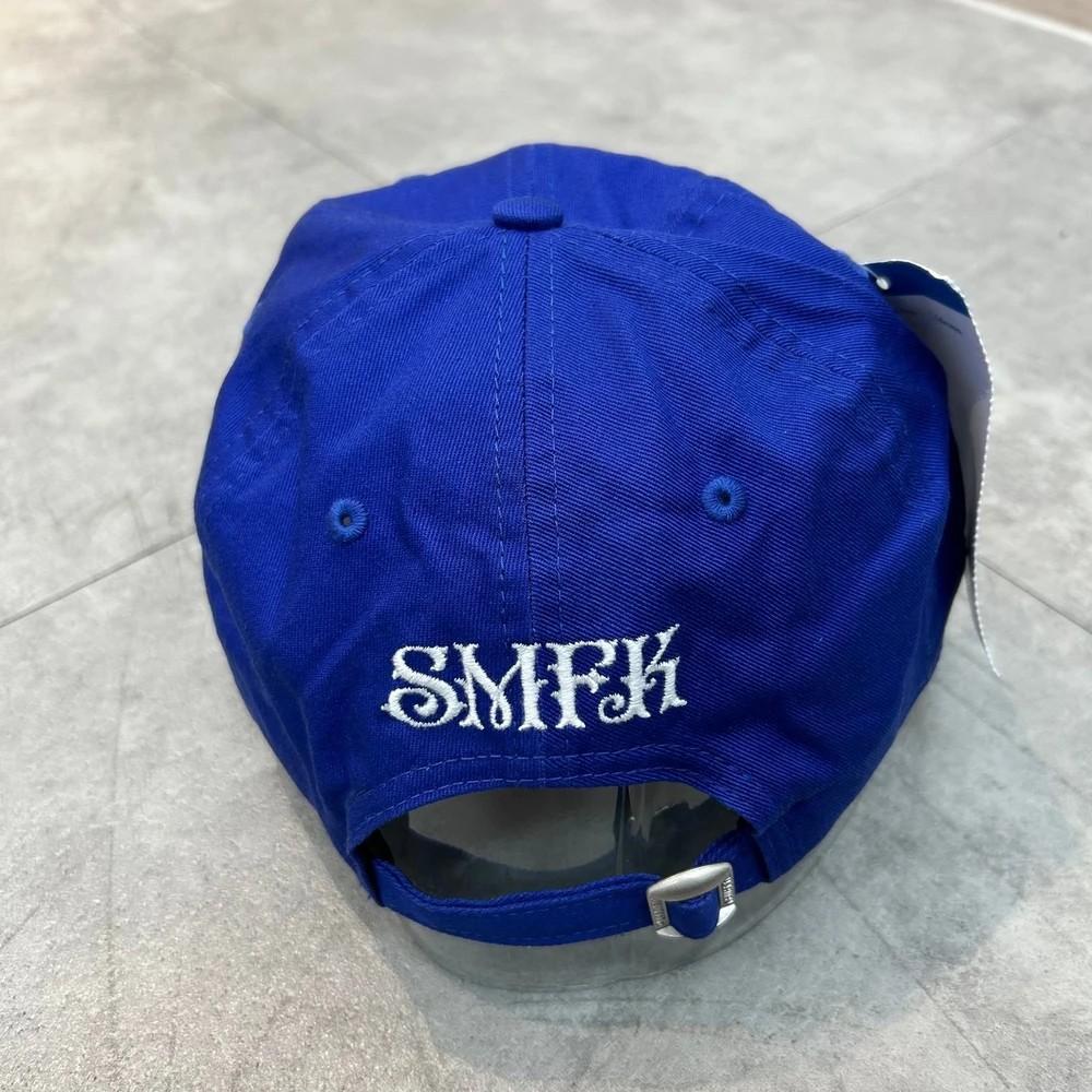 OS 새상품 뉴에라 x SMFK x MLB 메츠 야구 모자 블루 6
