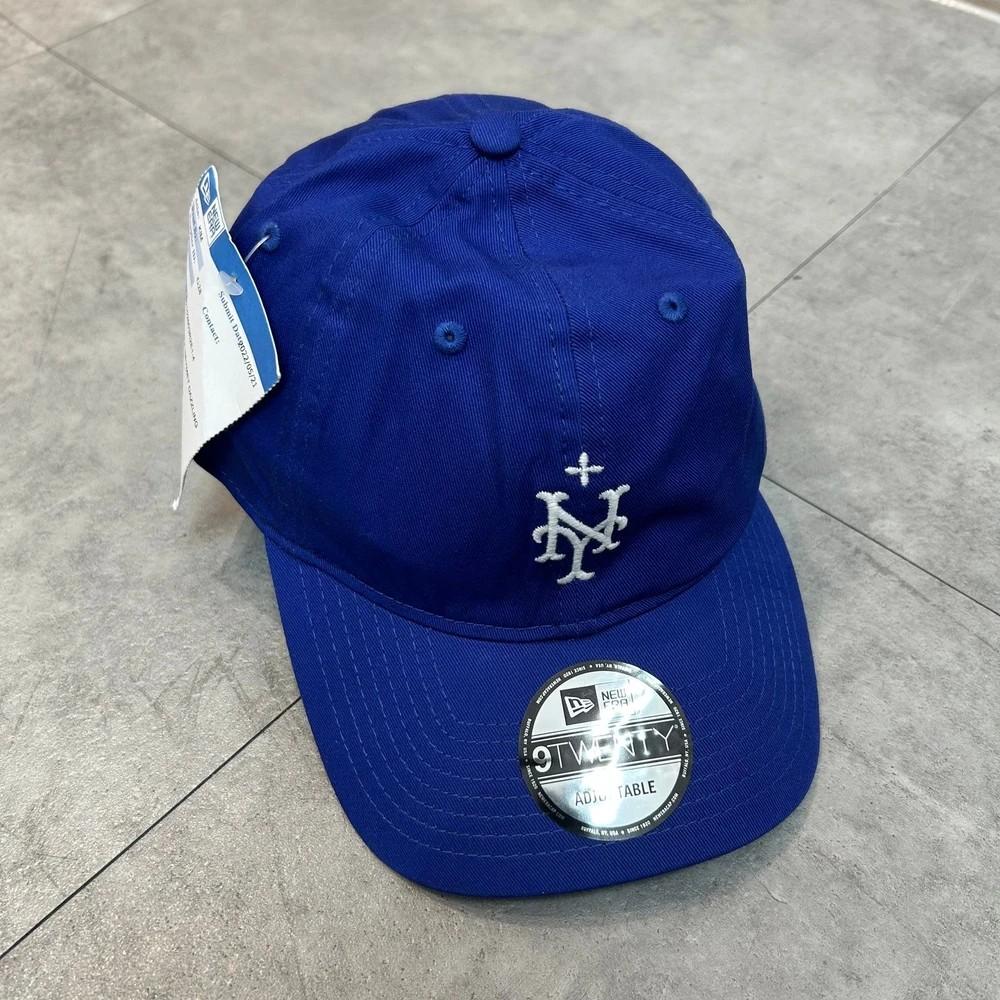 OS 새상품 뉴에라 x SMFK x MLB 메츠 야구 모자 블루 3