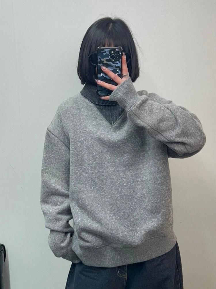 미디움 새상품 노앙 풀오버 스웨터 그레이 2