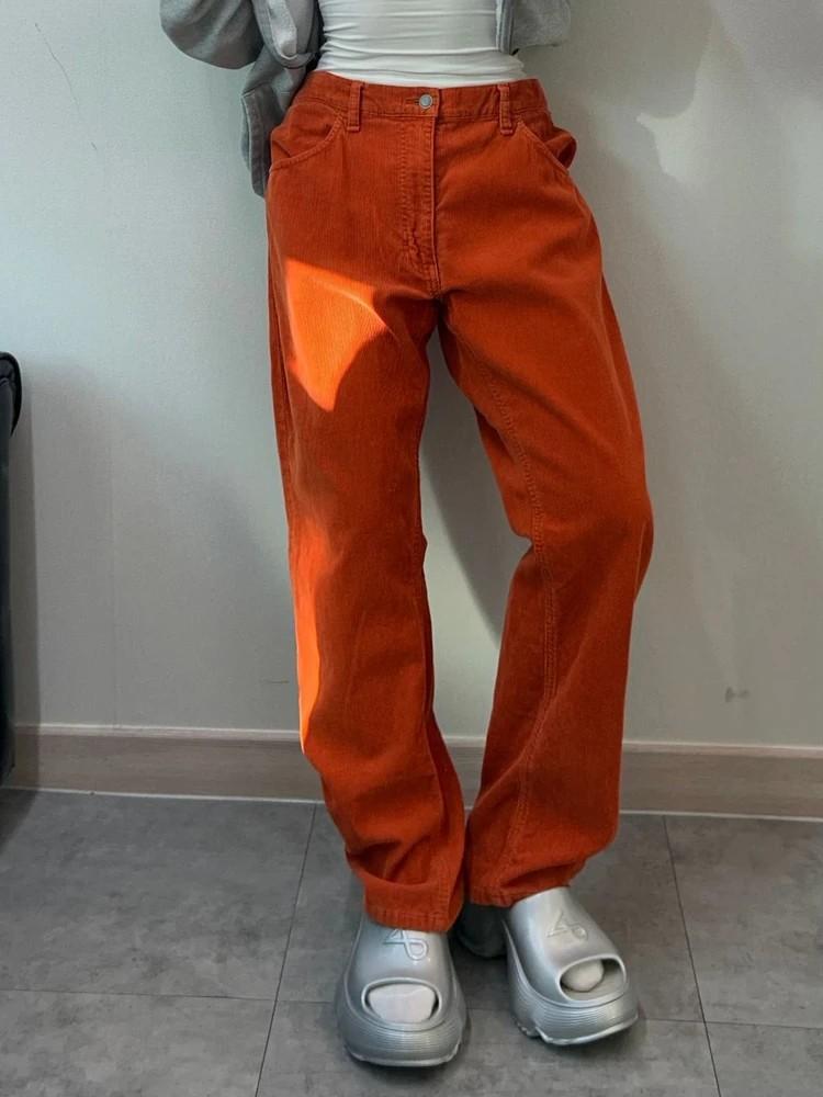 34 폴로 랄프로렌 오렌지 코듀로이 팬츠 2