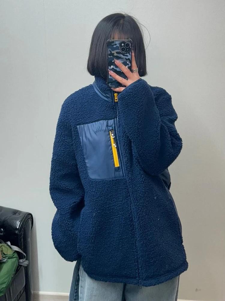 2XL 아디다스 골프 네이비 쉐르파 플리스 후리스 자켓 2