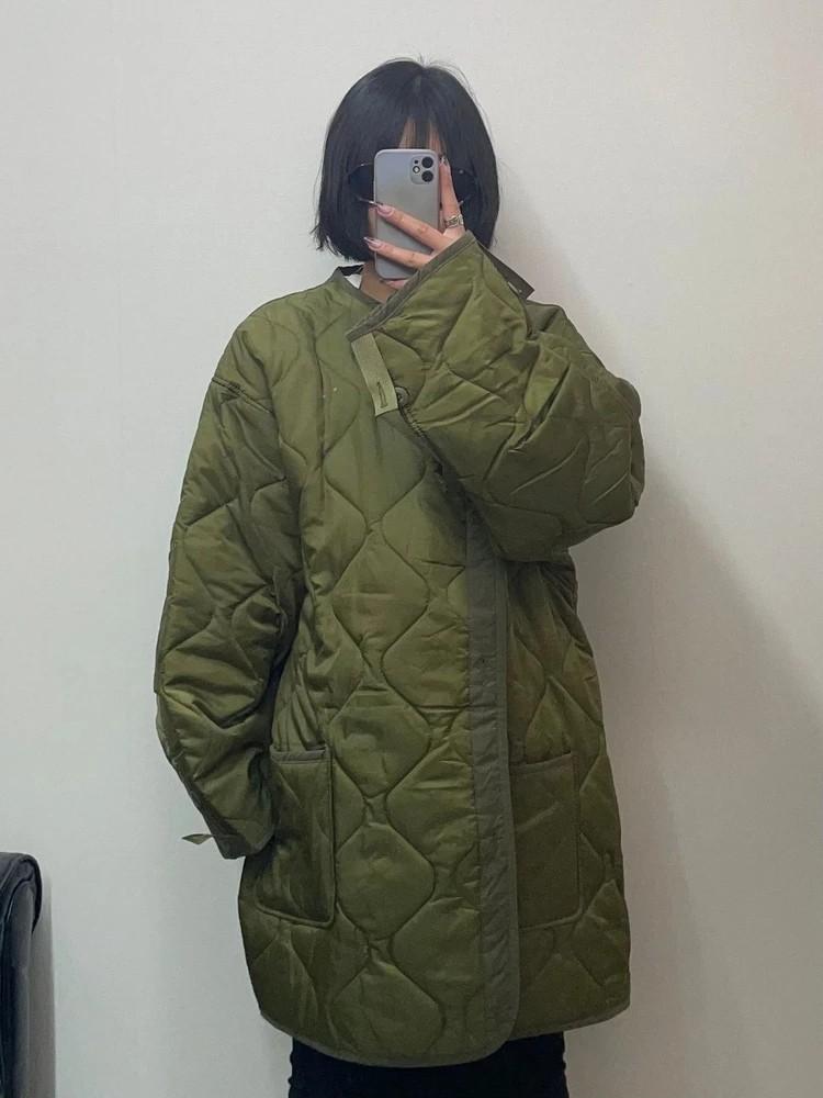 xl 새상품 슬로우 스탠다드 퀼팅 자켓 누빔깔깔이 2