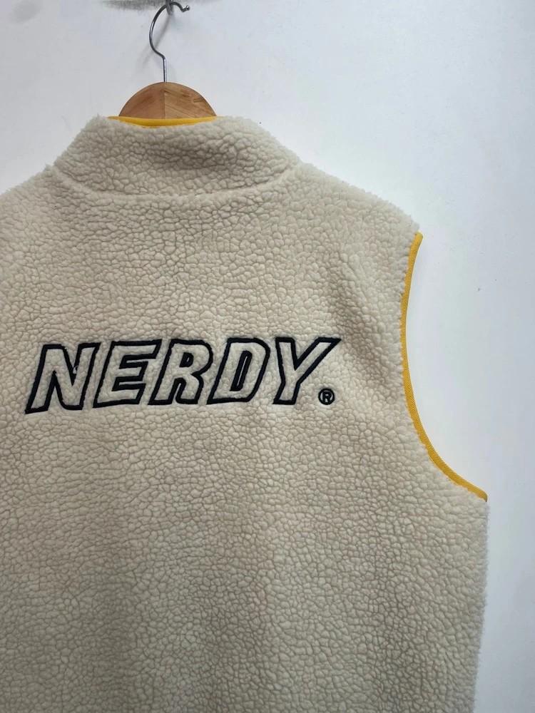 널디 NERDY아이보리 퍼플 쉐르파 베스트 3