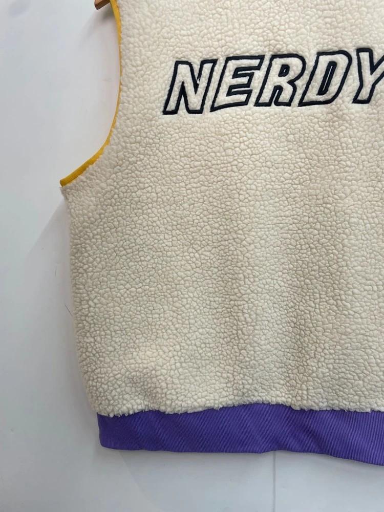 널디 NERDY아이보리 퍼플 쉐르파 베스트 11