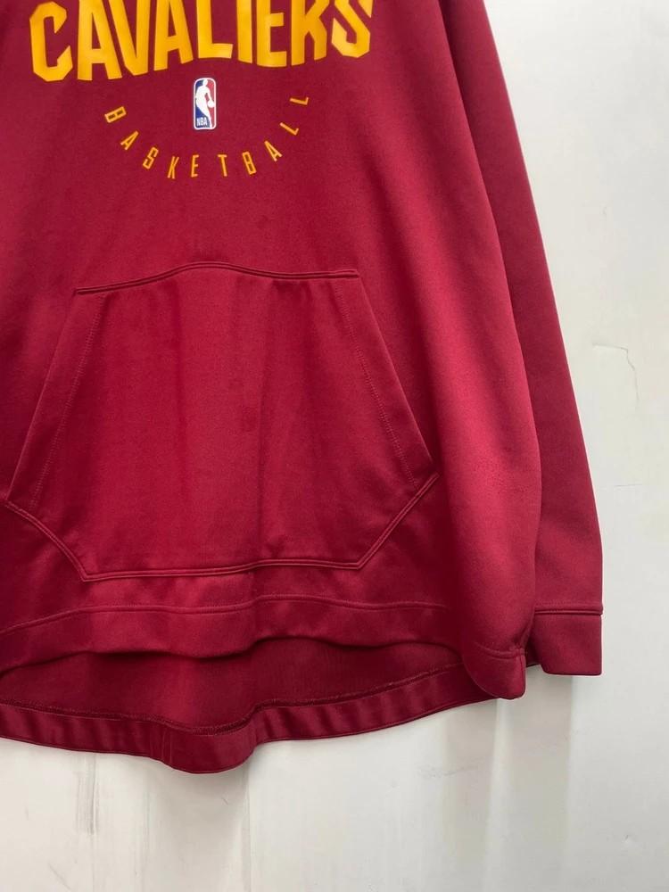 3XL 나이키 클리블랜드 카발리어스 드라이핏 웜업 후디 버건디 5