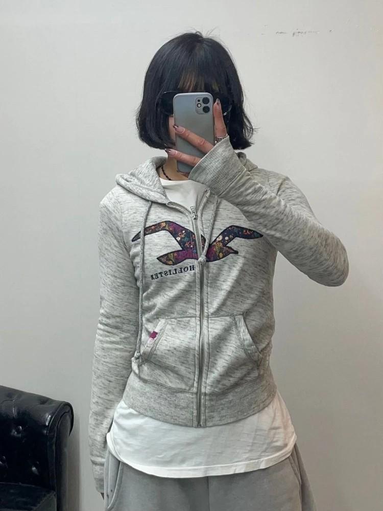 xs 홀리스터 로고 후드 집업 후디 2