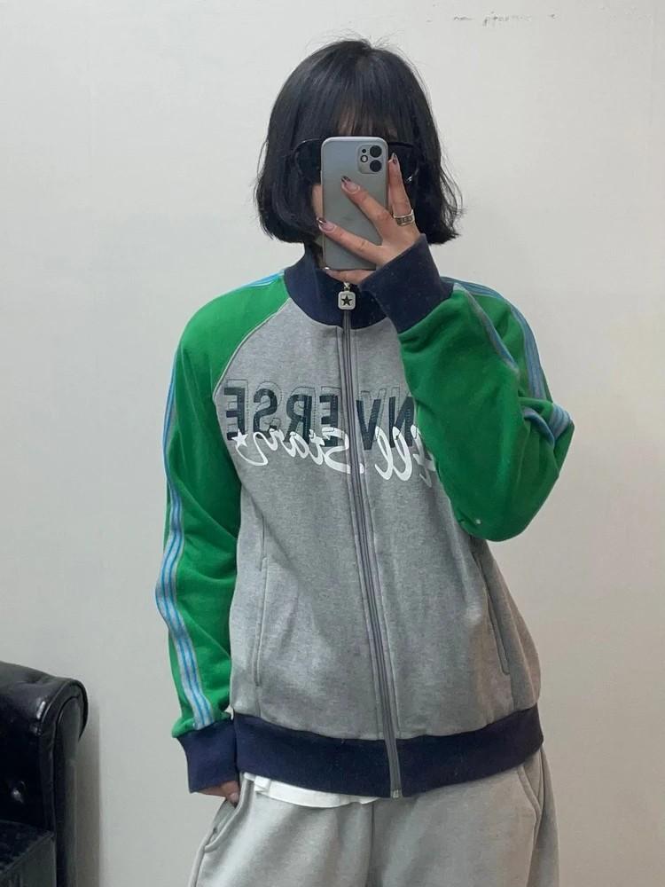 컨버스 올드스쿨 로고 집업 자켓 2