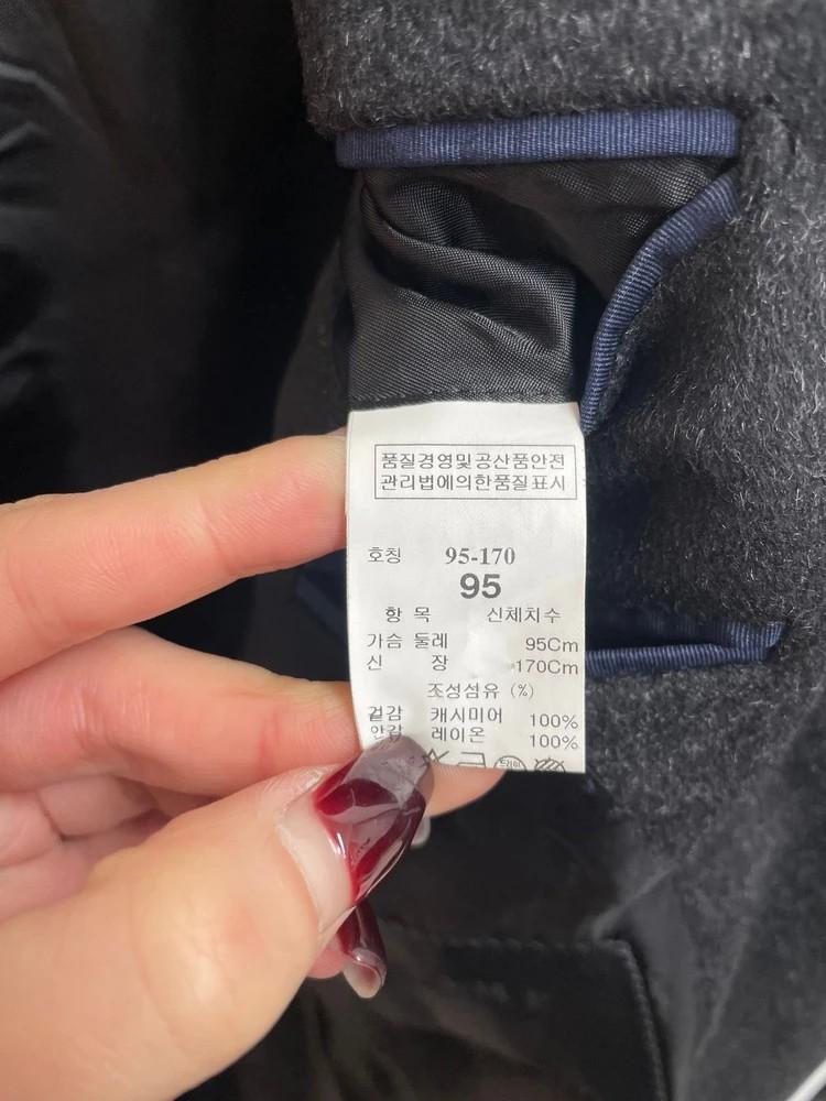 타임 옴므 캐시미어 체스터필드 롱 코트 10
