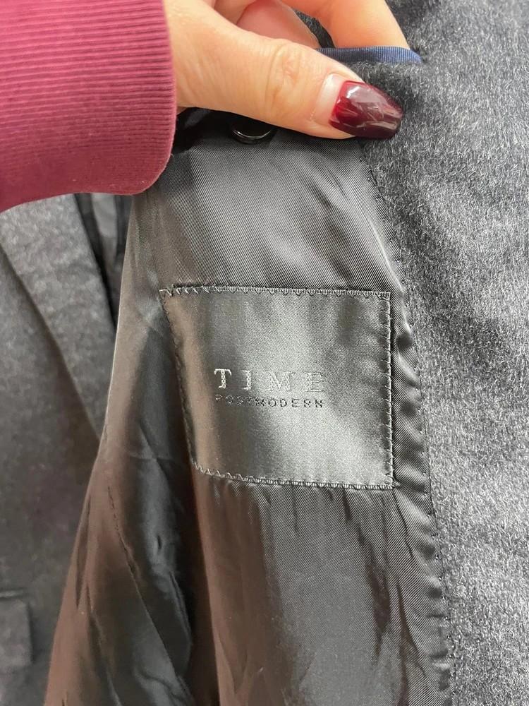 타임 옴므 캐시미어 체스터필드 롱 코트 9