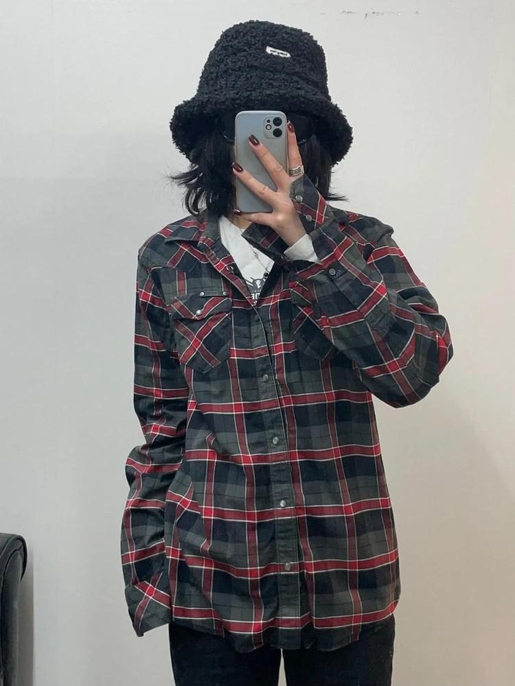 미디움 디젤 포켓 웨스턴 체크 셔츠 2