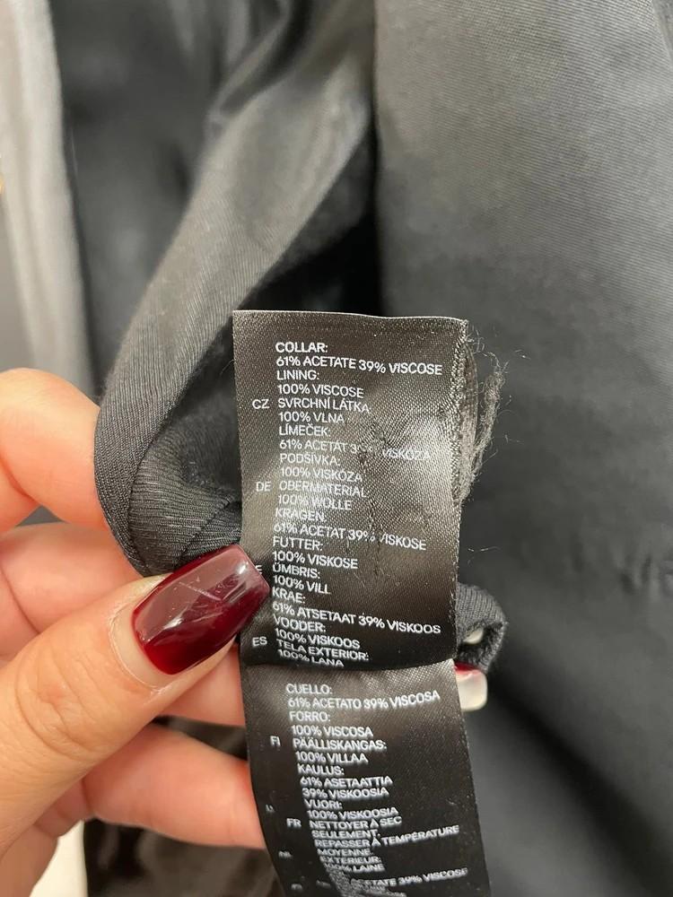 발망 h&M 콜라보 금장 더블 블레이저 마이 10