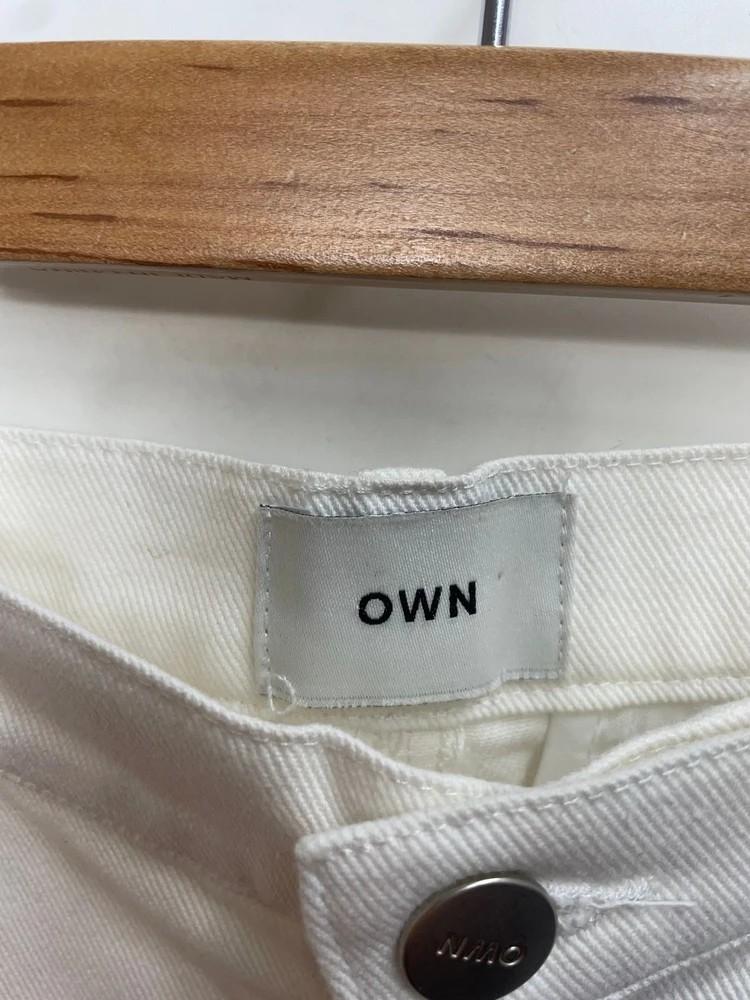 1 own 오운 워싱 페인트 포인트 크림진 8