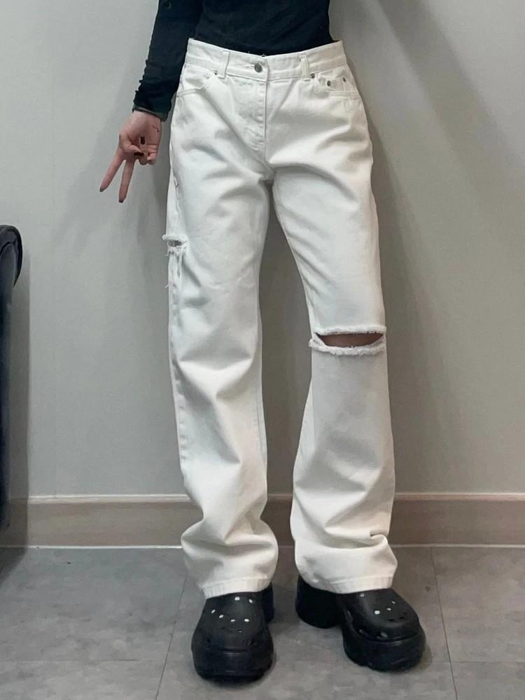라지 mejor 워싱 와이드핏 면바지 팬츠 2