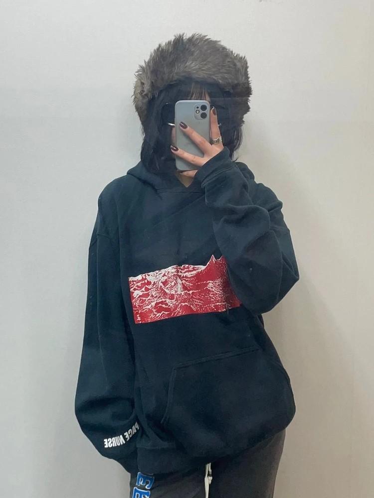 라지 언더커버 더 스페이스 널스 후디 블랙 2