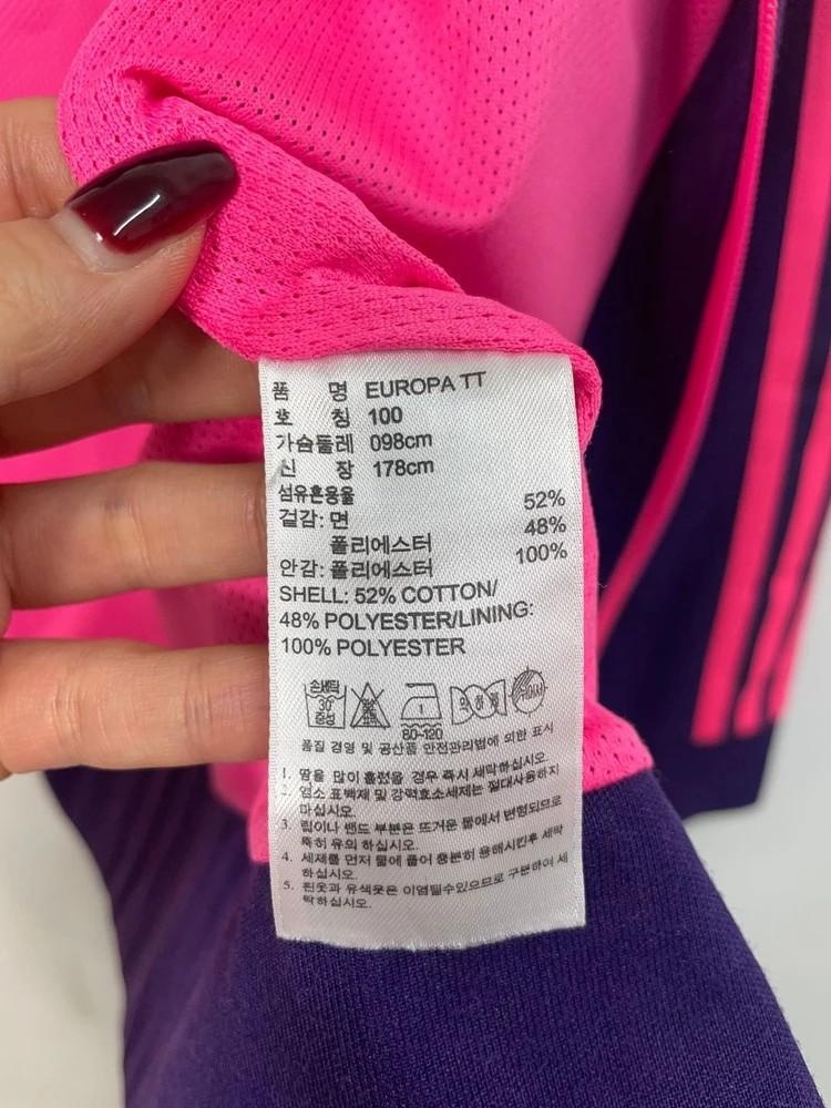 100 아디다스 오리지널스 삼선 유로파 져지 집업 9