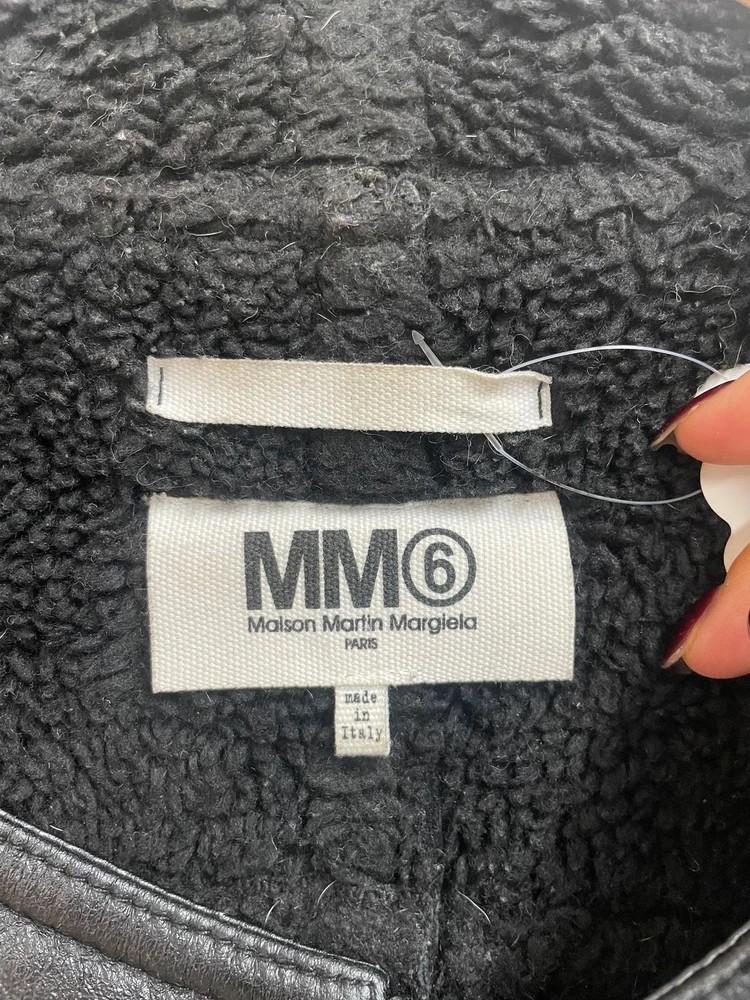 90 MM6 메종마르지엘라 오버사이즈 무스탕 베스트 7