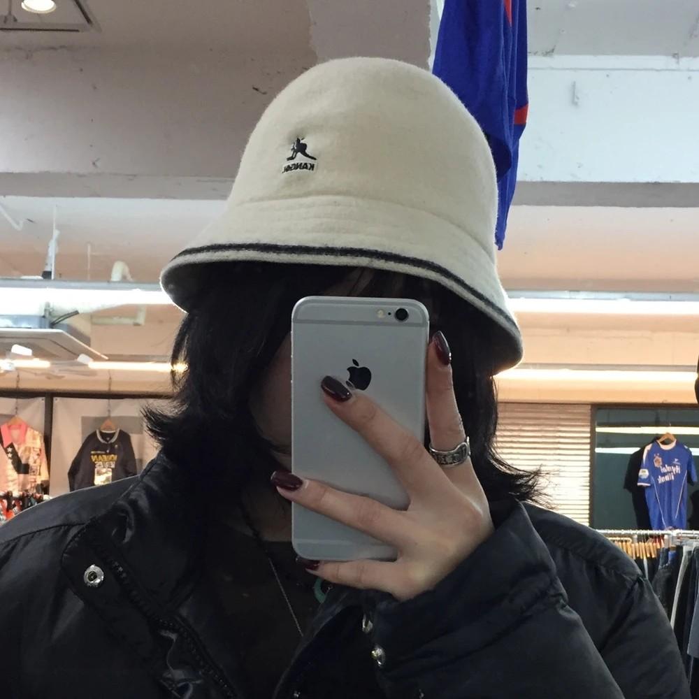 캉골 울 캐주얼 버킷햇 베이지 2