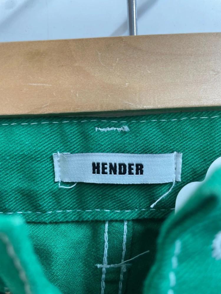 미디움 hander 포켓 그린 와이드팬츠 6