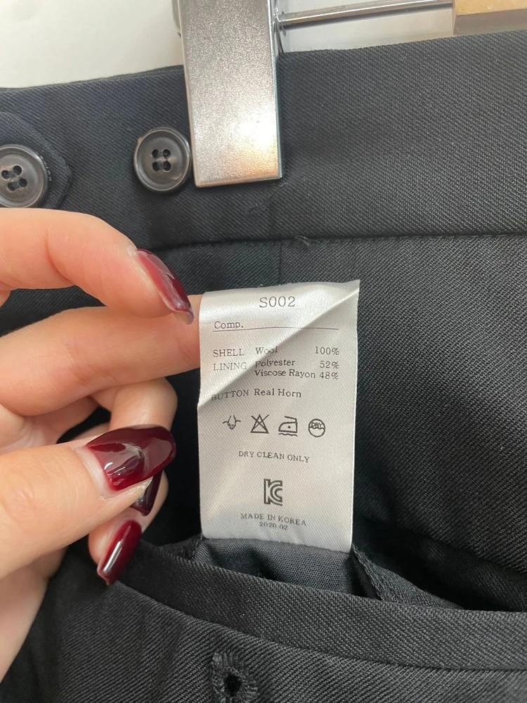 50 노이어 블랙 와이드 팬츠 새상품급 남자코디 9
