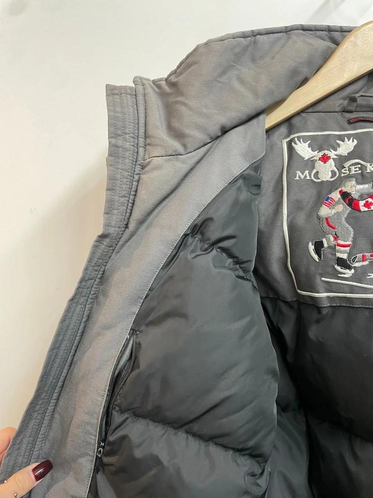 스몰 무스너클 발리스틱 봄버 패딩 점퍼 화이트 퍼 8