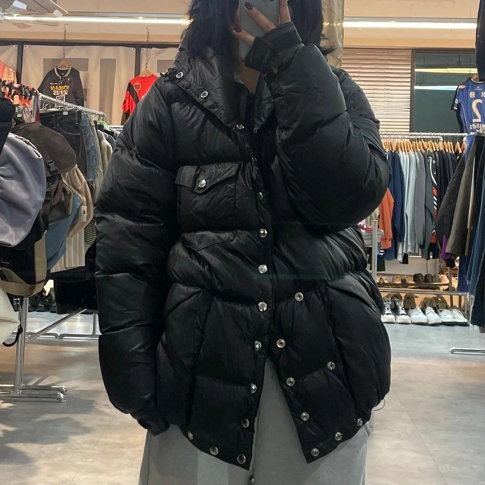 미디움 클루아니 마운티어링 다운패딩 점퍼 블랙 2