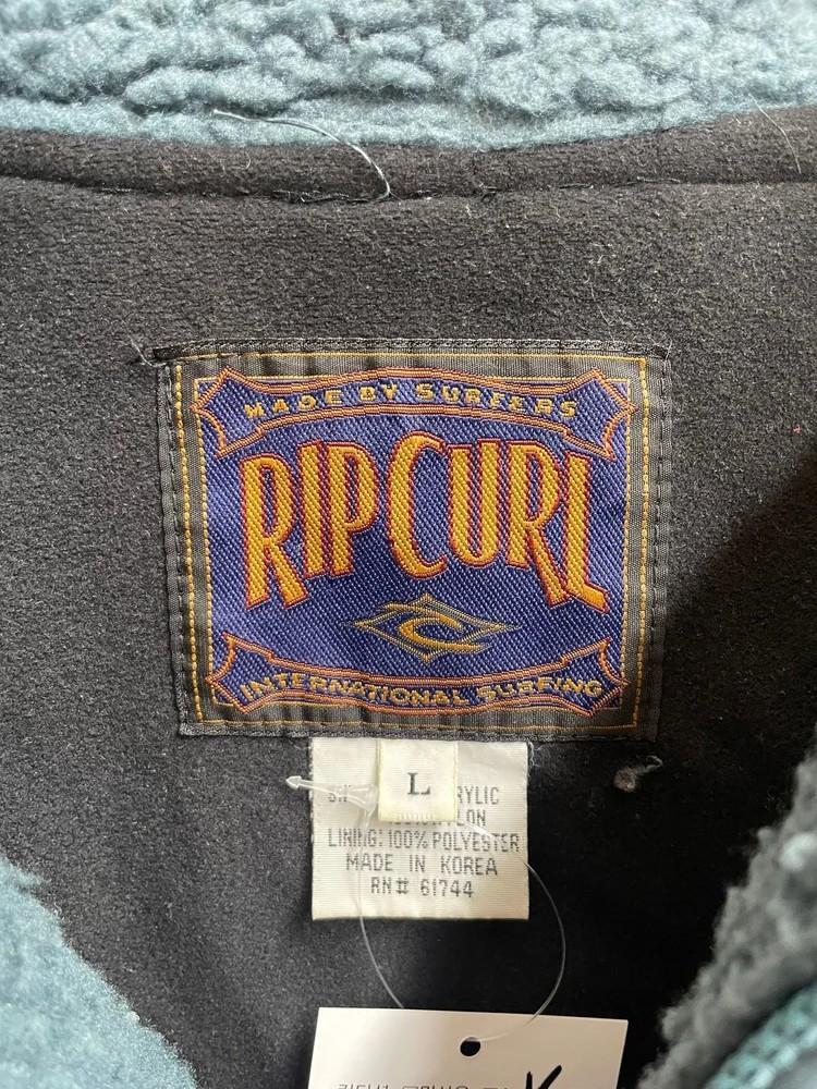 라지 90s Rip Curl 오버핏 플리스 후리스 11