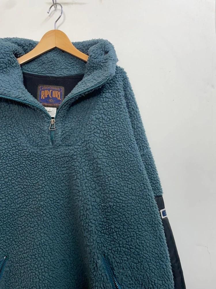 라지 90s Rip Curl 오버핏 플리스 후리스 6