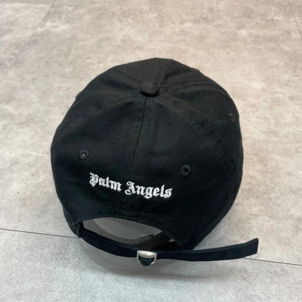 OS 팜 엔젤스 Palm Angels 버닝 헤드 볼캡 블랙 4