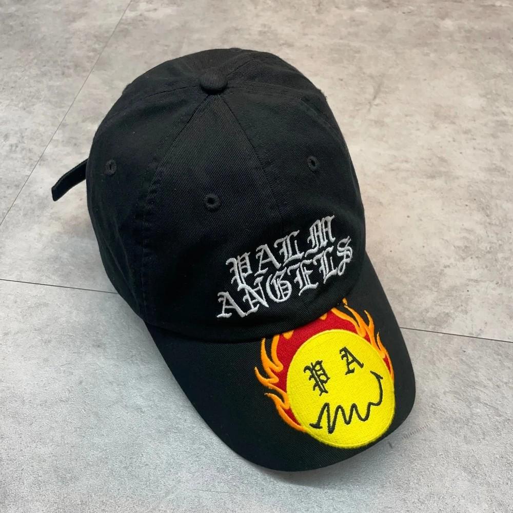 OS 팜 엔젤스 Palm Angels 버닝 헤드 볼캡 블랙 3