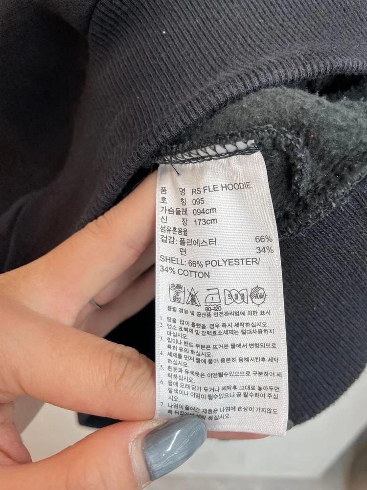 95 여자 아디다스 RS FLE 큐빅 후디 블랙 7