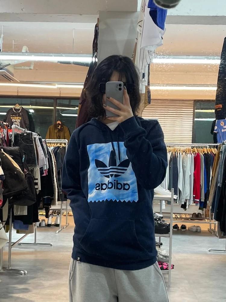 85 아디다스 스카이 다이 BB 후드티 네이비 블루 2