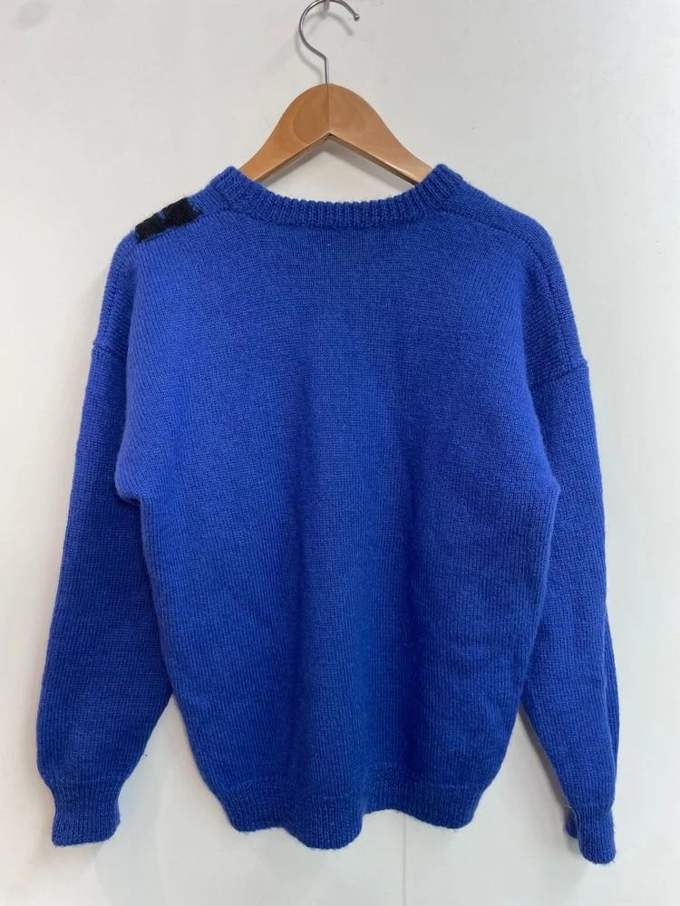 프리 90s KAPAI CRAFTS 크롭 니트 블루 10