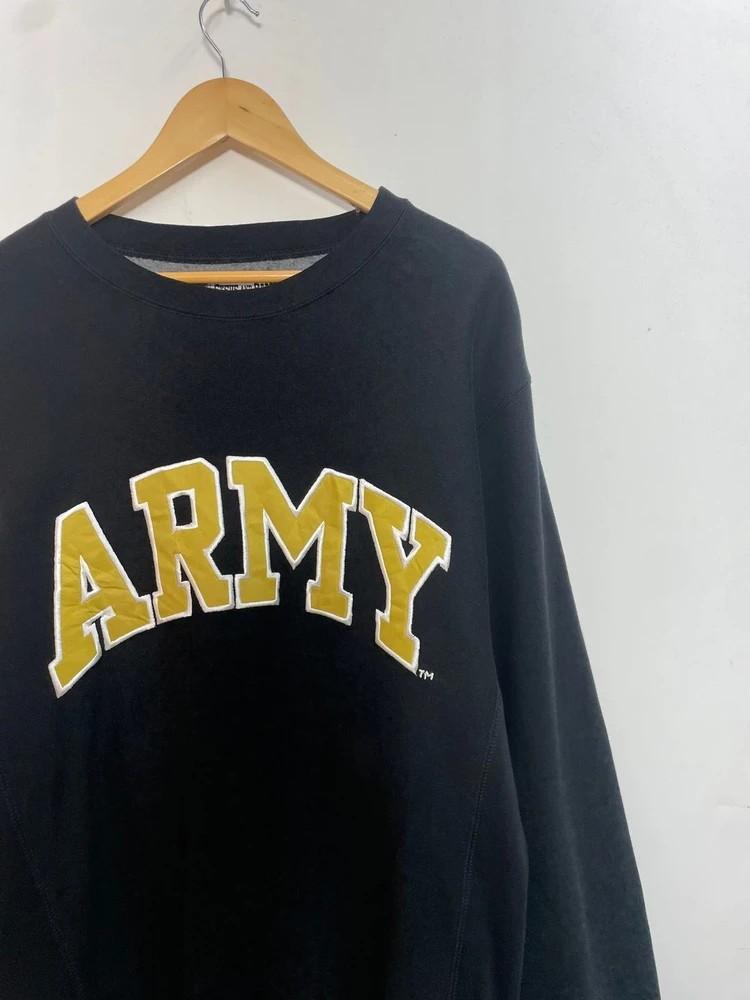 미디움 스티브 앤 배리스 army 오버핏 맨투맨티셔츠 블랙 5