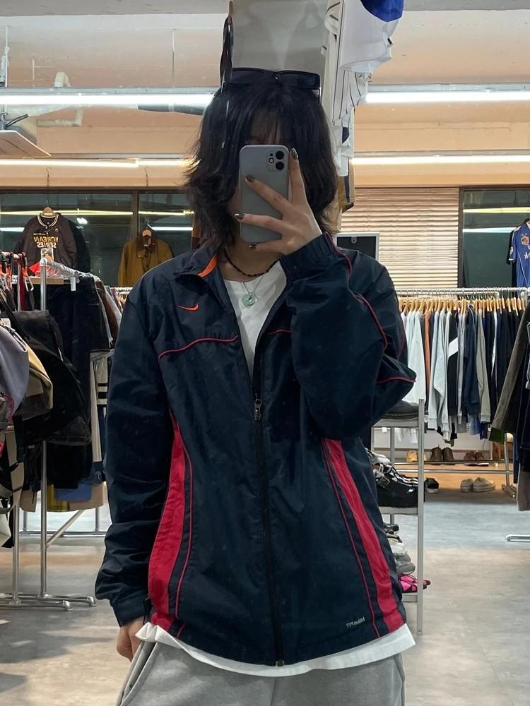 미디움 나이키 올드스쿨 오버핏 윈드러너 바람막이 자켓 2