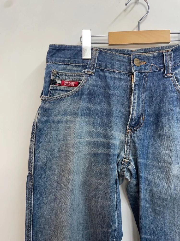 30 FUBU 디테일 스트링 데님 팬츠 9