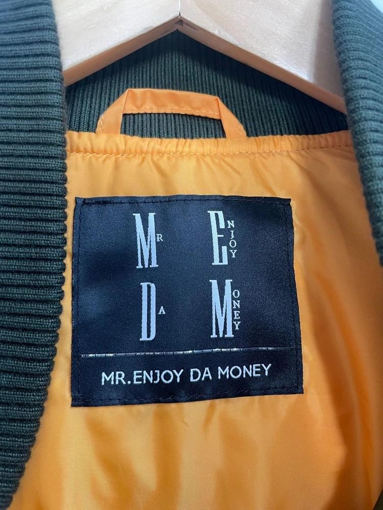새상품 미디움 MEDM 큐빅 버터플라이 MA-1 다운 자켓 카키 7