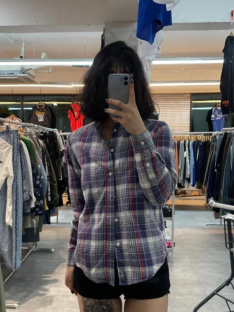 라지 폴로 랄프로렌 키즈 체크 남방 셔츠 2