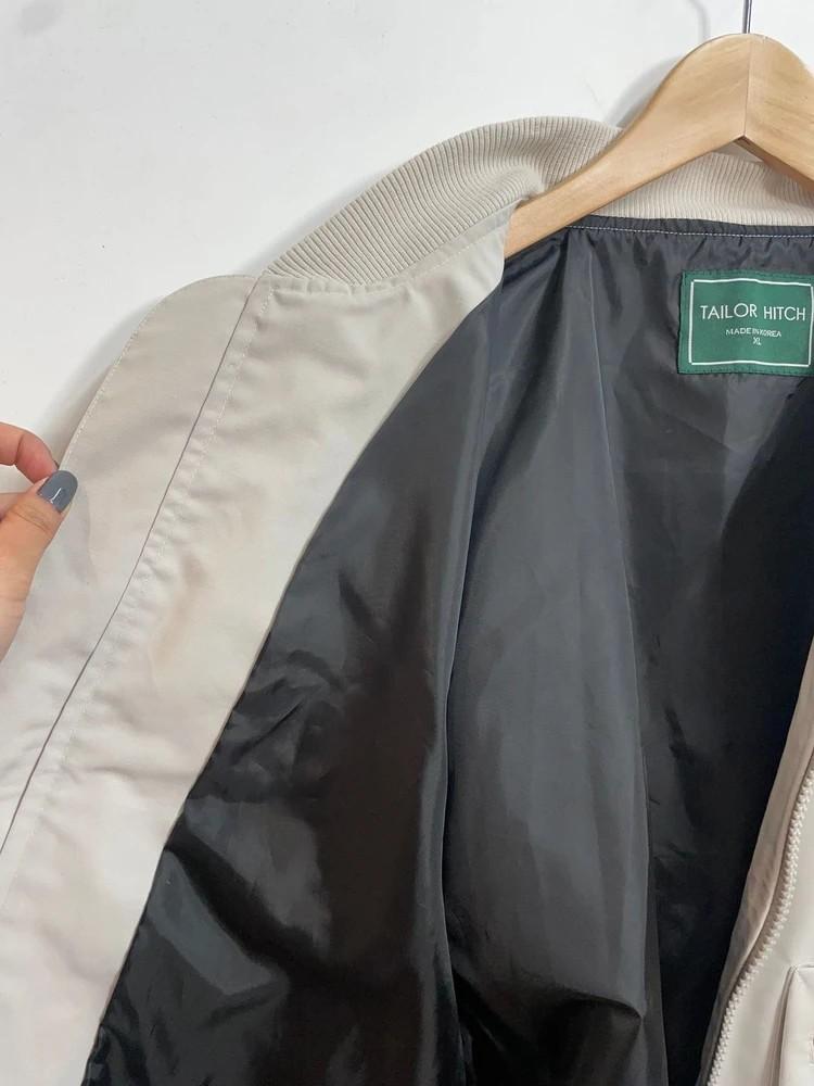 XL 테일러 히치 TAILOR HITCH 포켓 카고 항공 점퍼 아이보리 8