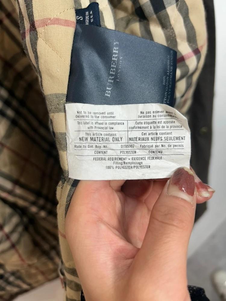 스몰 Burberry 버버리 블루라벨 왁시드 헌팅 자켓 올드 10