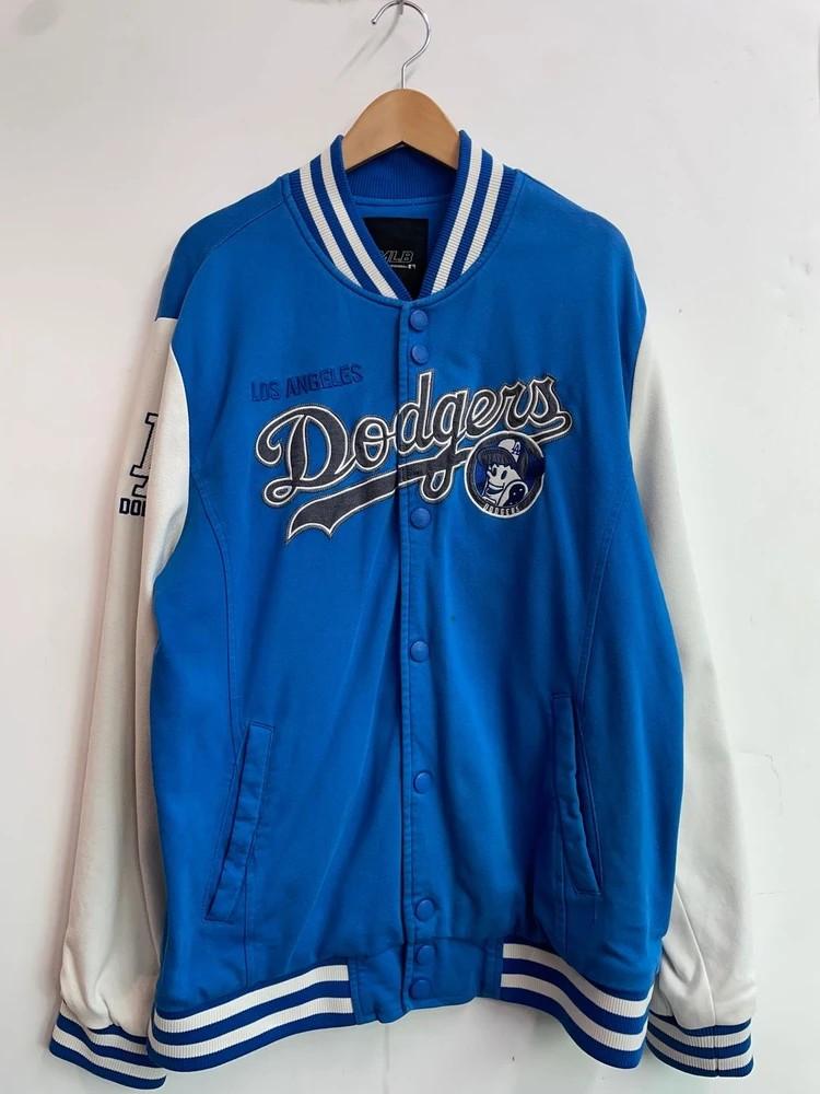 110 MLB 엠엘비 LA 다저스 바시티 자켓 블루 4